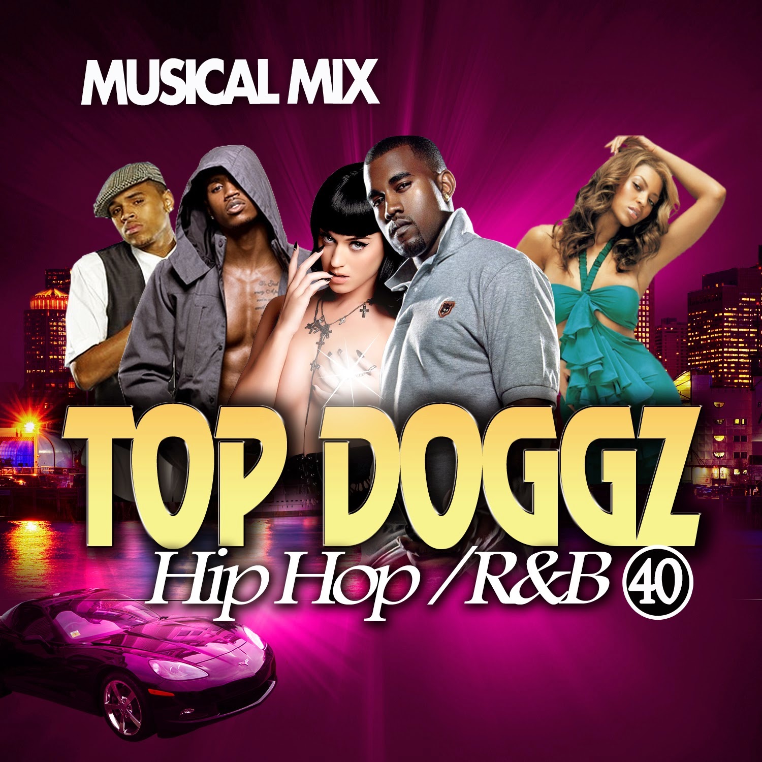 REGGAETAPES: MUSICAL MIX - TOP DOGGZ HIP HOP R&B 40